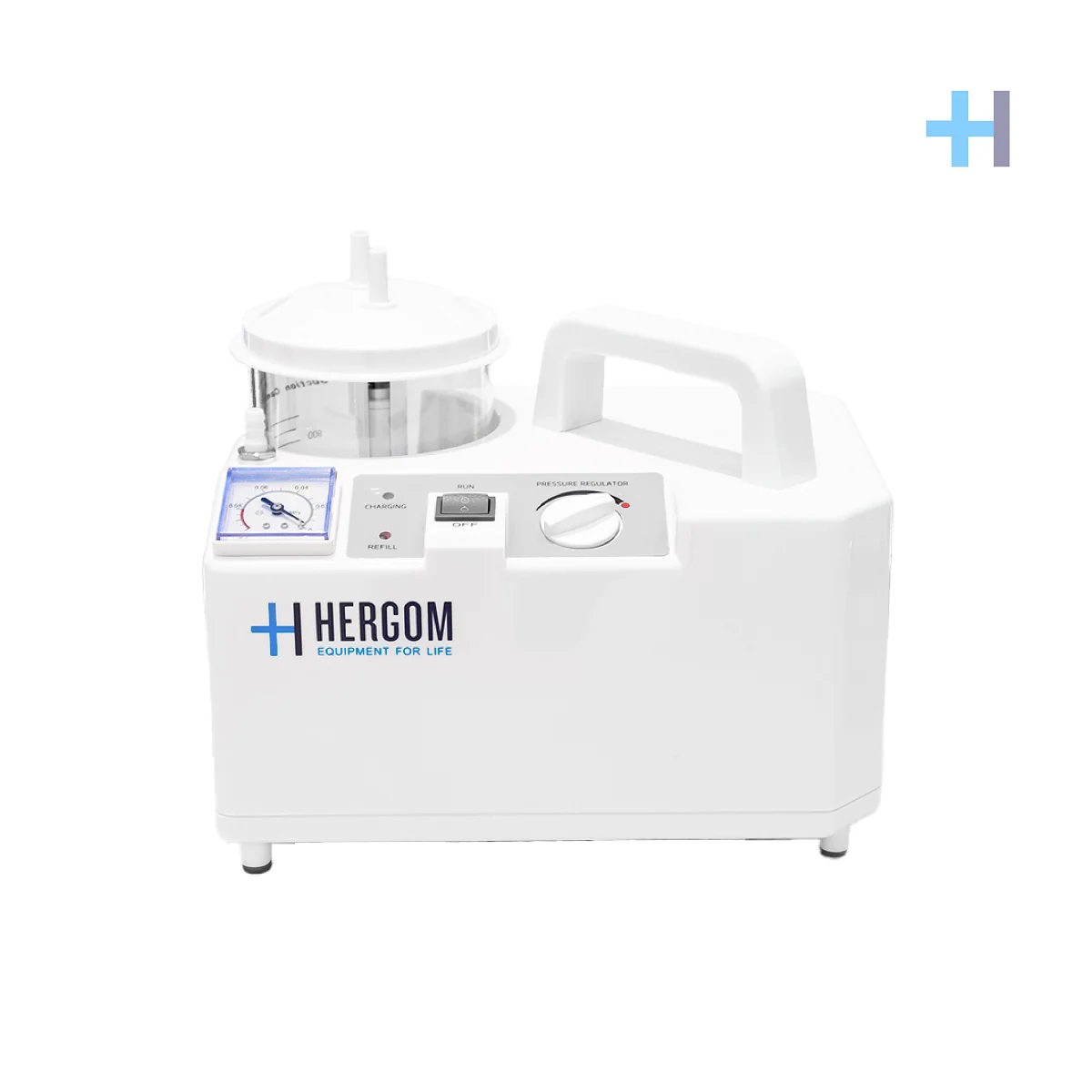 Aspirador portátil de flemas y secreciones 18lts. x min